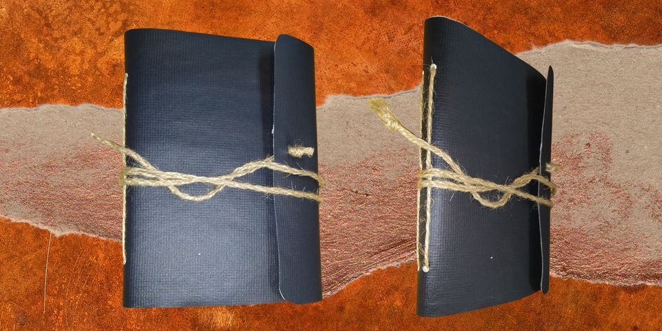 Long Stitch Leather Book Binding