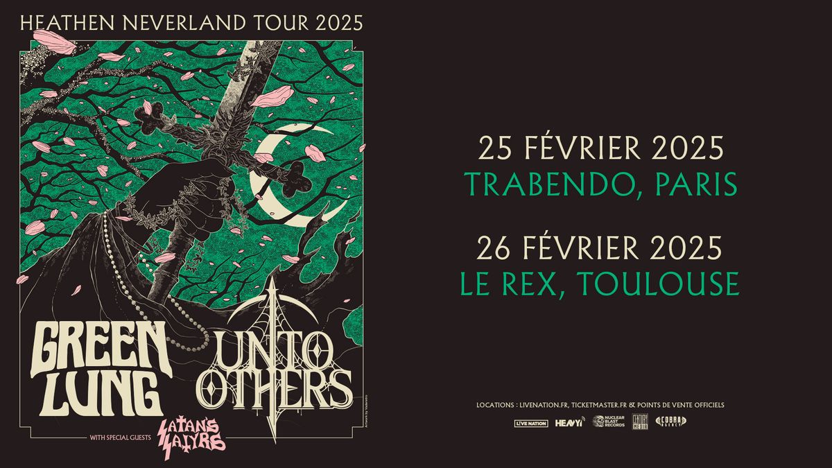 GREEN LUNG & UNTO OTHERS | Trabendo, Paris - 25 f\u00e9vrier 2025