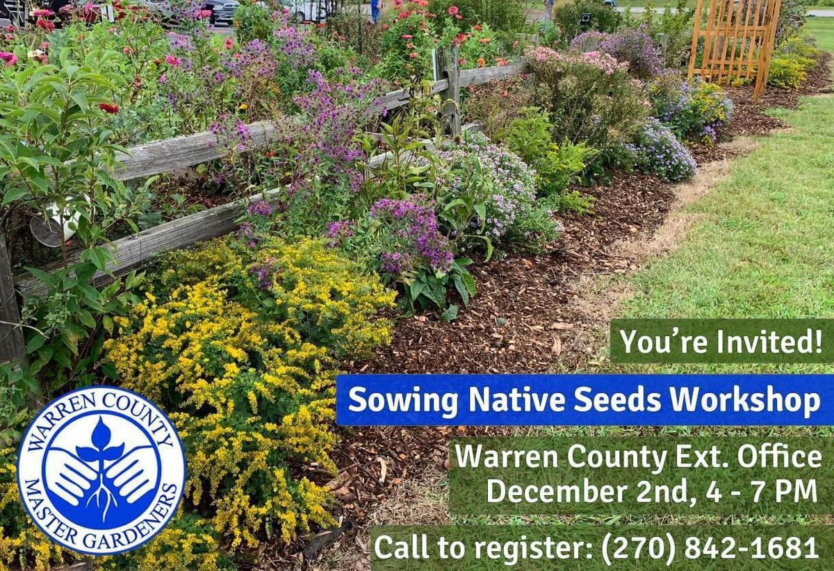 Sowing Native Seeds Workshop