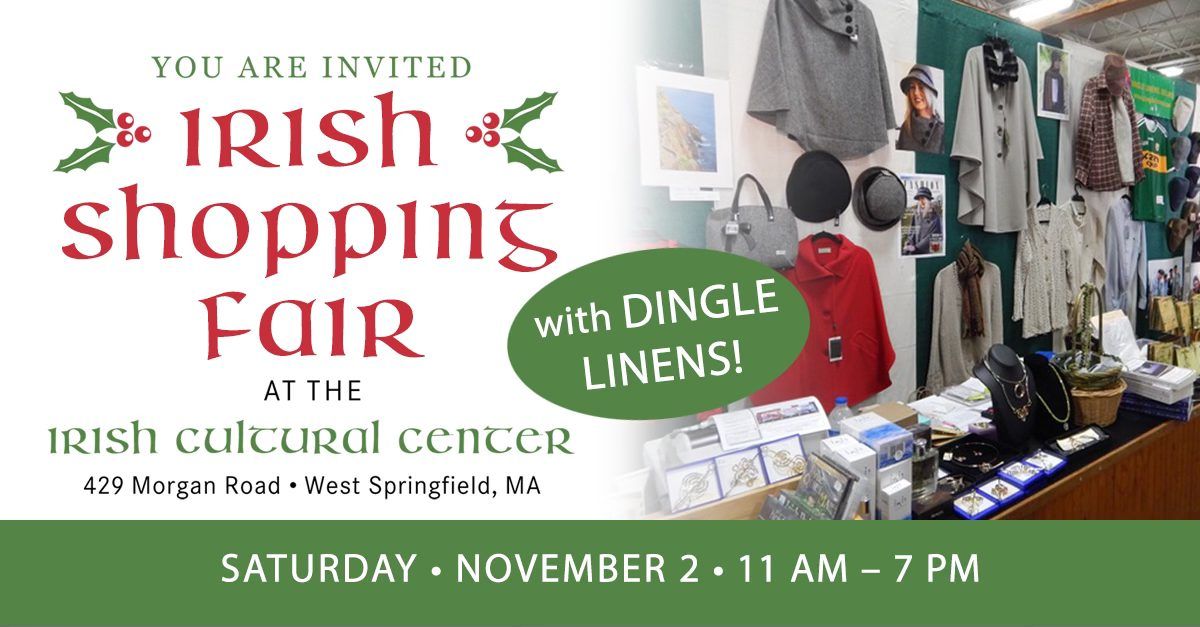 Irish Shopping Fair with Dingle Linens