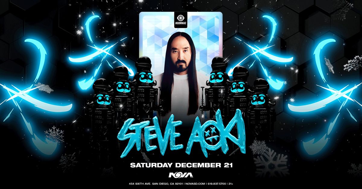 Steve Aoki at Nova SD [12\/21]