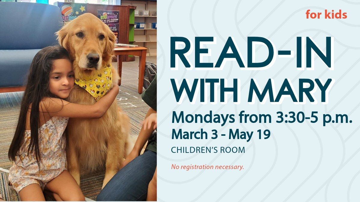 Read-In with Mary (ages 5-11)