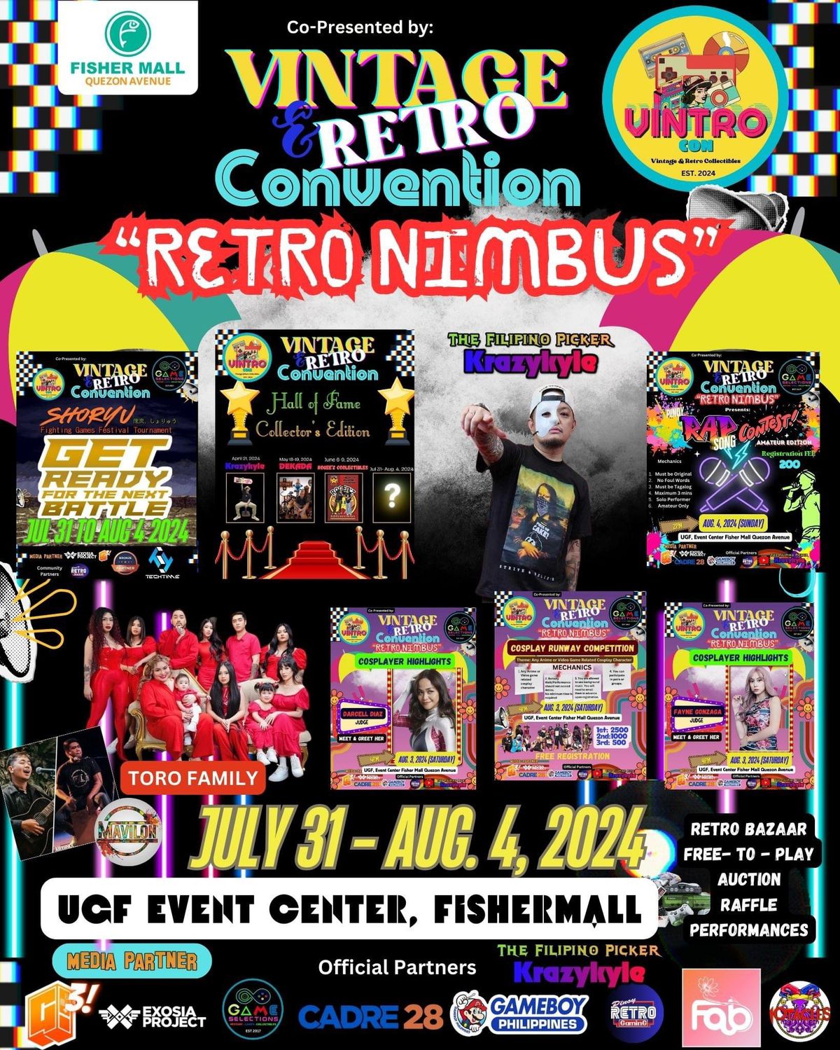 Vintage and Retro Convention (vintrocon) presents Retro Nimbus