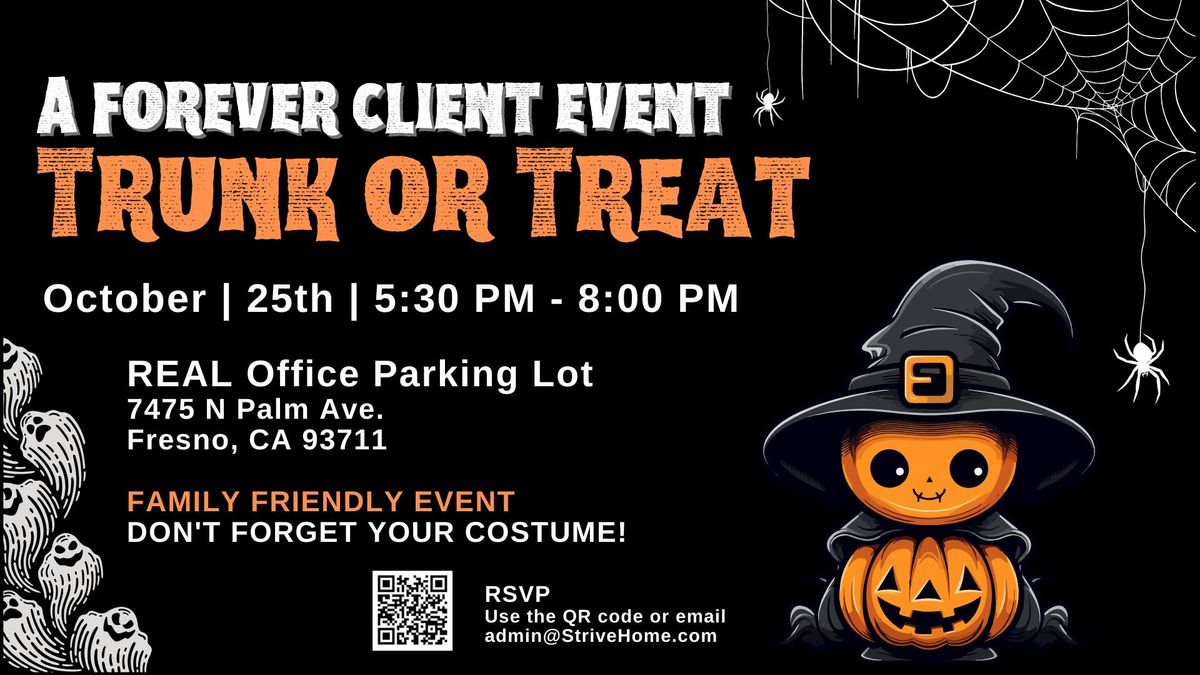 STRIVE's Annual Trunk or Treat \ud83c\udf83\ud83d\udc7b