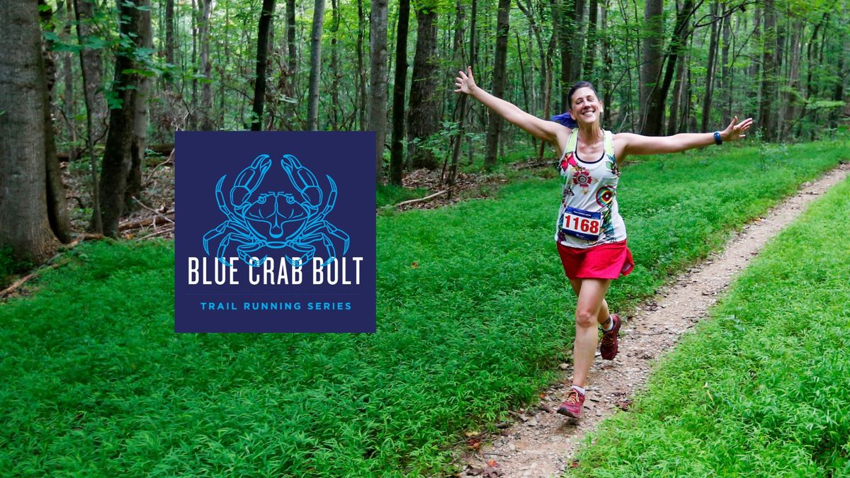 Blue Crab Bolt 5K\/10K Trail Running Race - Schaeffer Farms