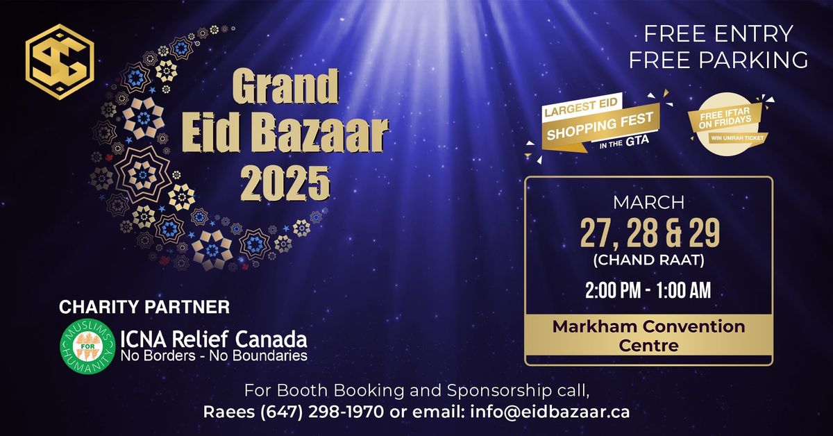 Grand Eid Bazaar - Chand Raat