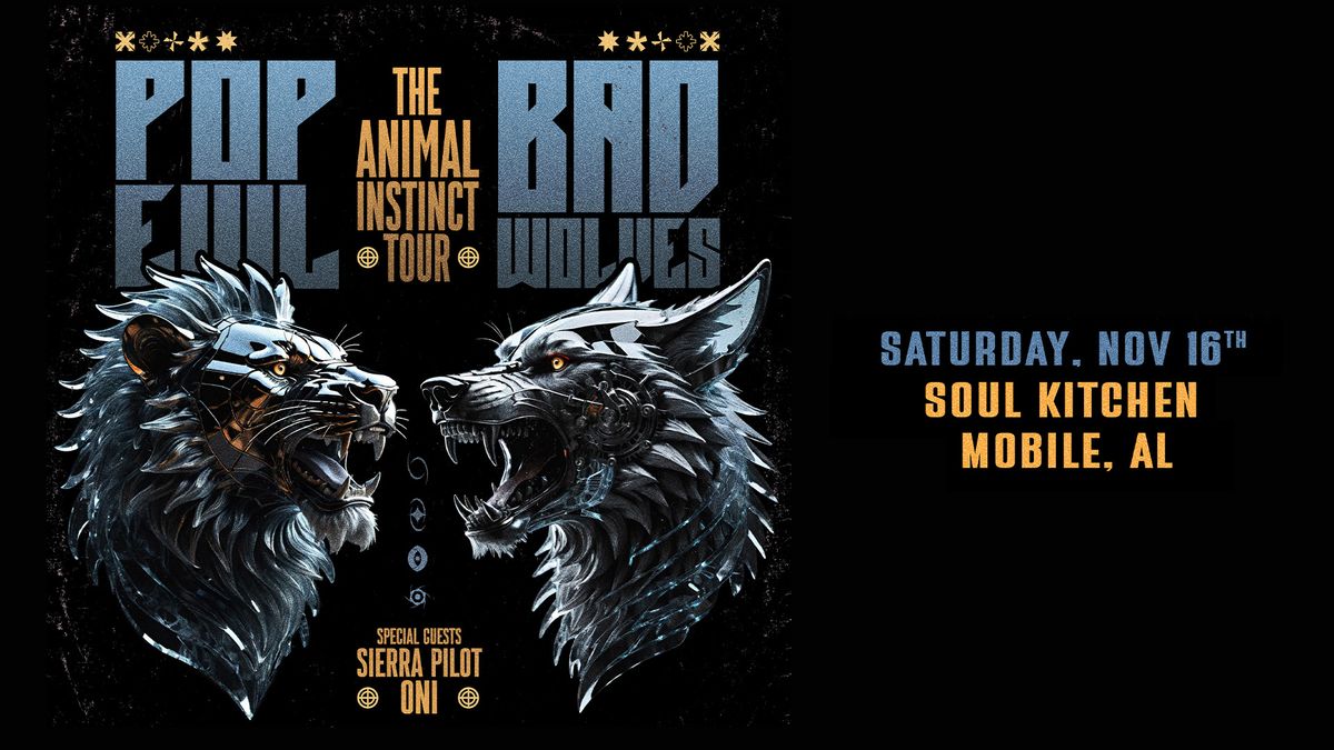 Pop Evil \/ Bad Wolves \u2013 The Animal Instinct Tour