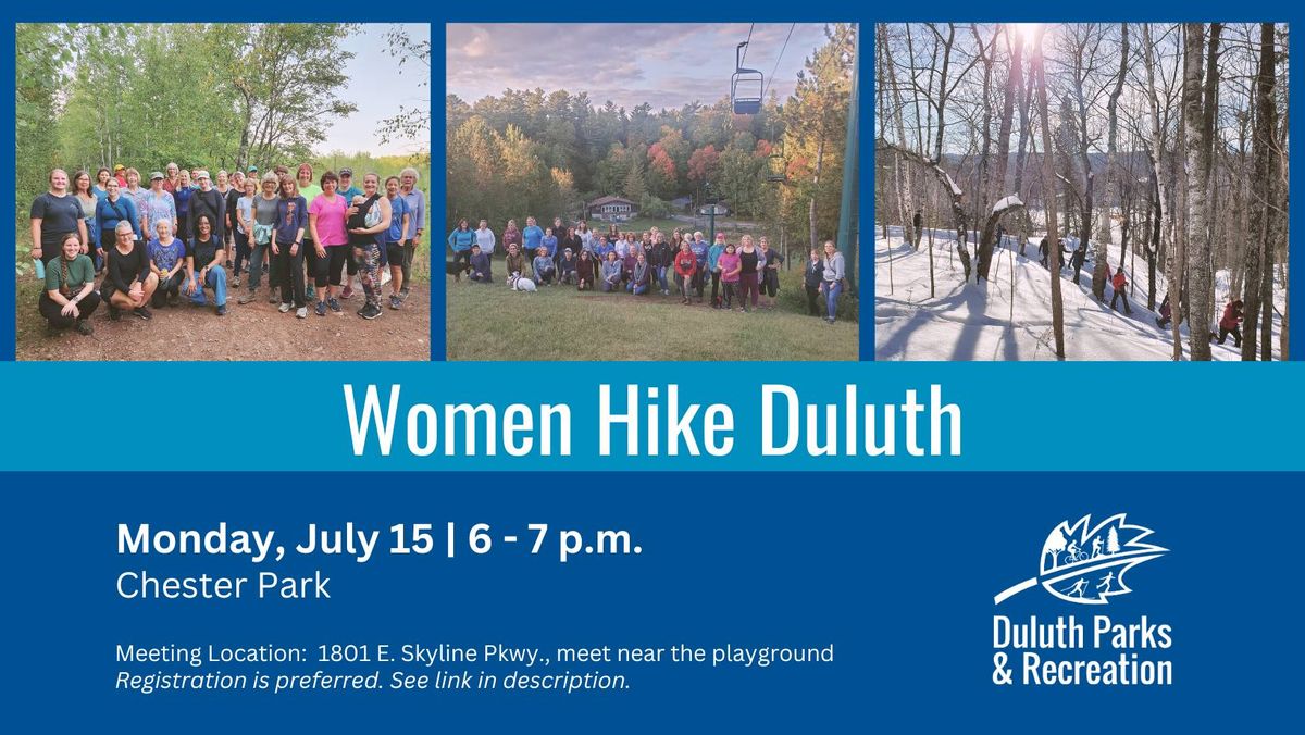 July Women Hike Duluth