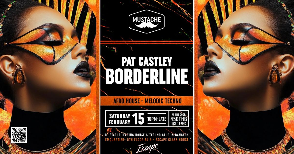 Pat Castley I Borderline Saturday special at Mustache I FEBRUARY 15TH! ?