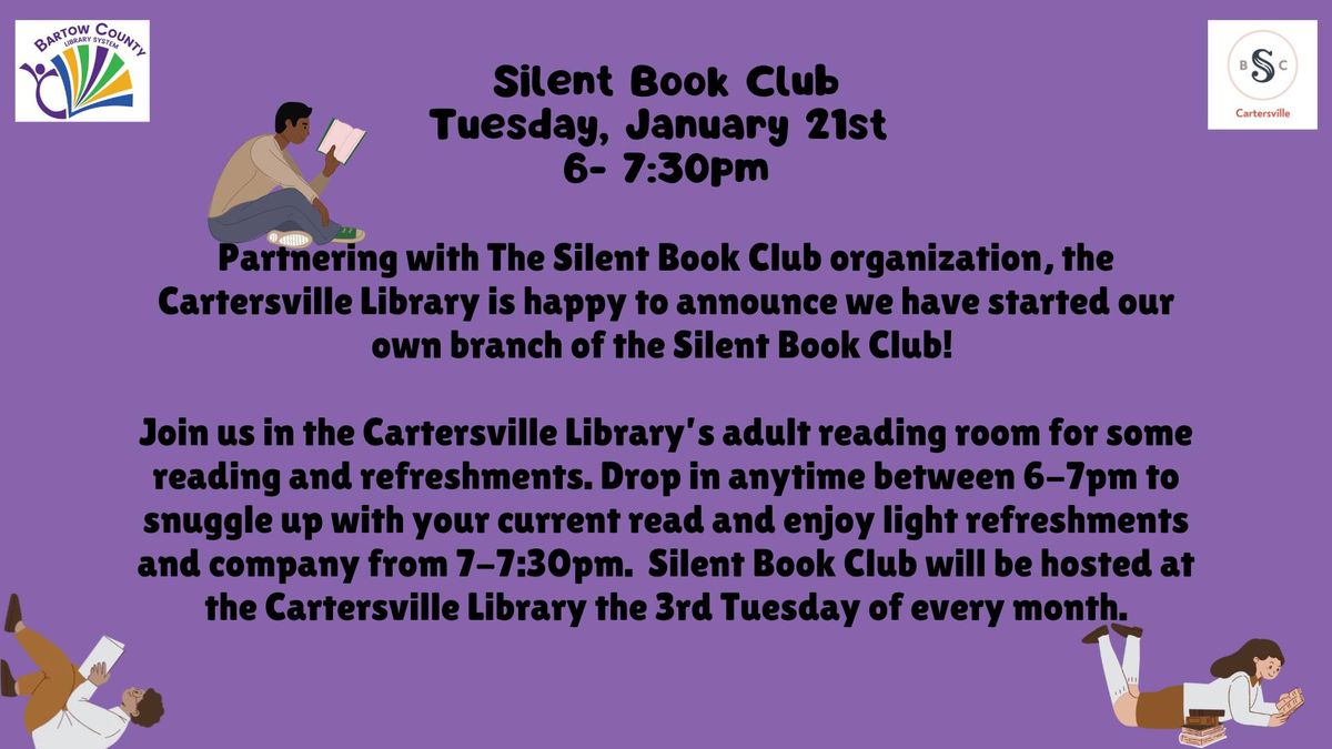 Silent Book Club Cartersville Chapter 