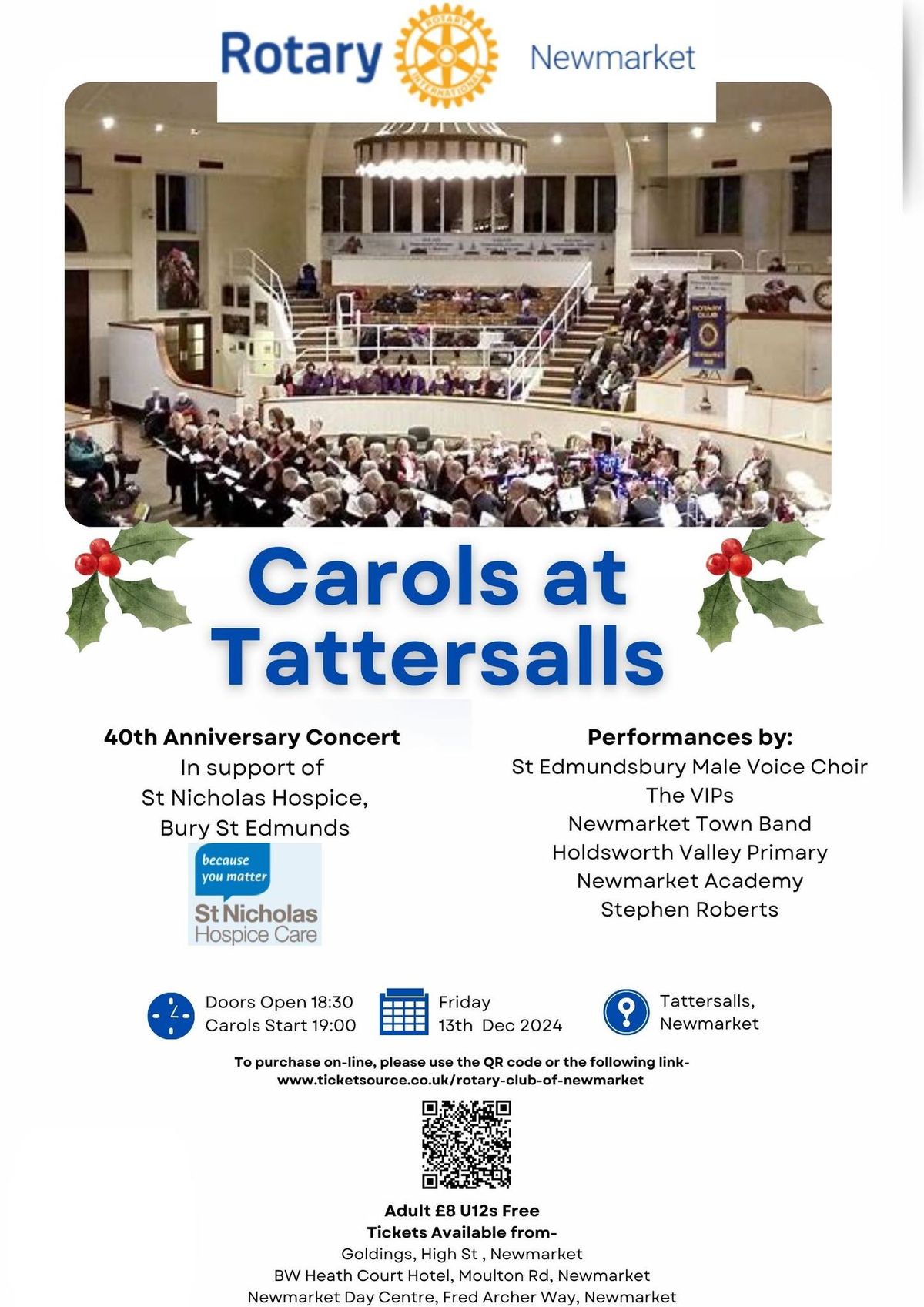 Carols at Tattersalls Christmas Carol Concert