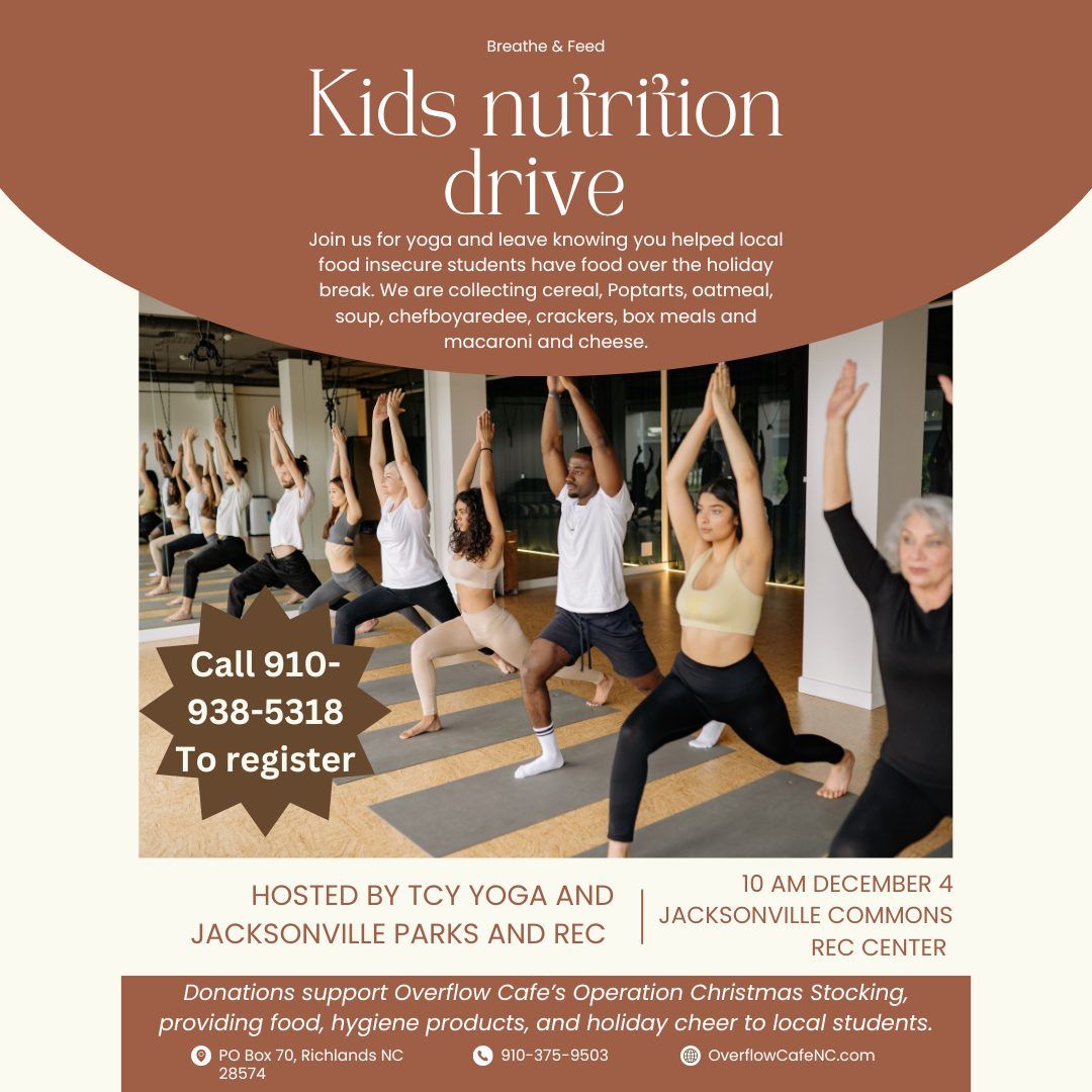 Breathe and Feed: Kids Nutrition Drive