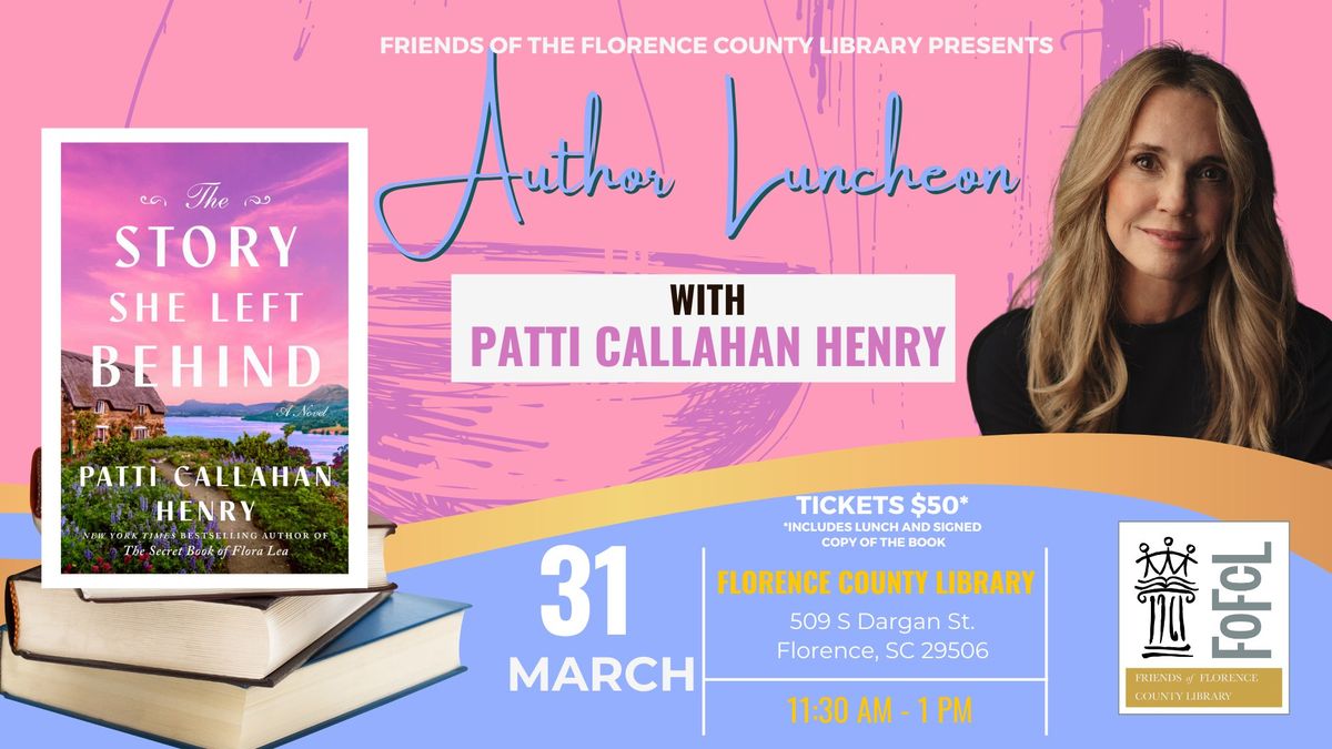 Author Luncheon with Patti Callahan Henry