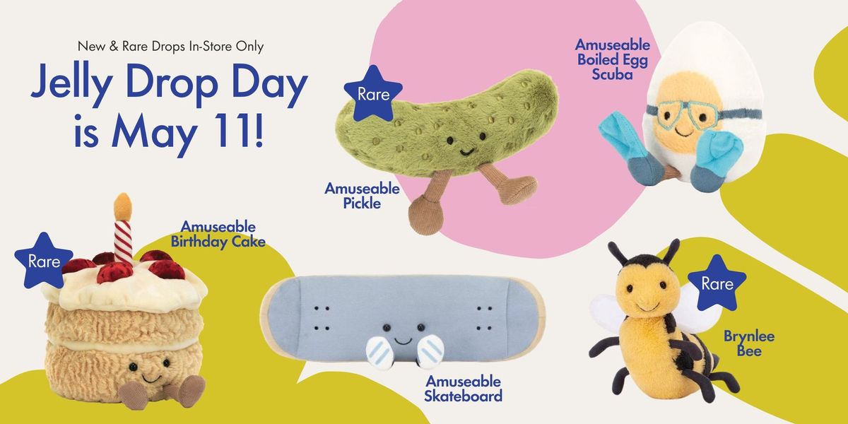 JELLY CAT DROP DAY: MAY