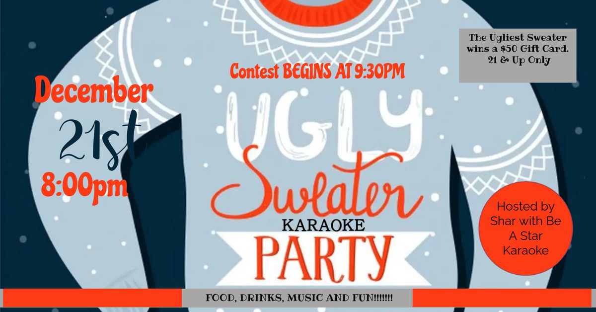 Ugly Sweater Karaoke Bash