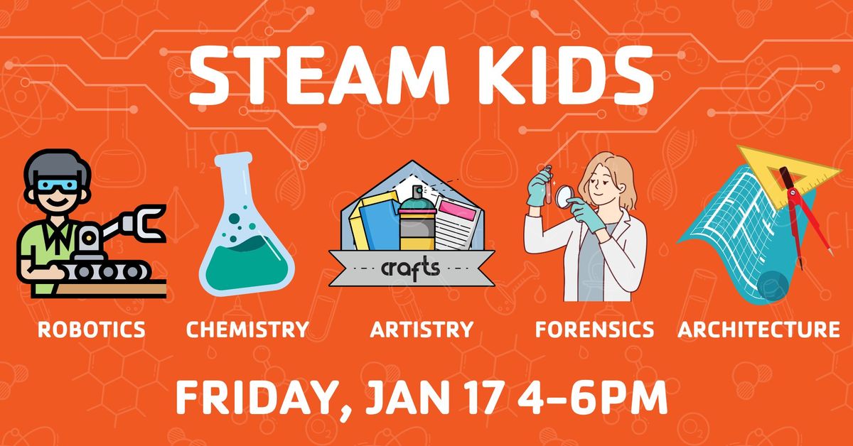 Kids STEAM at the Y! (Limited Spots! Register Today!)