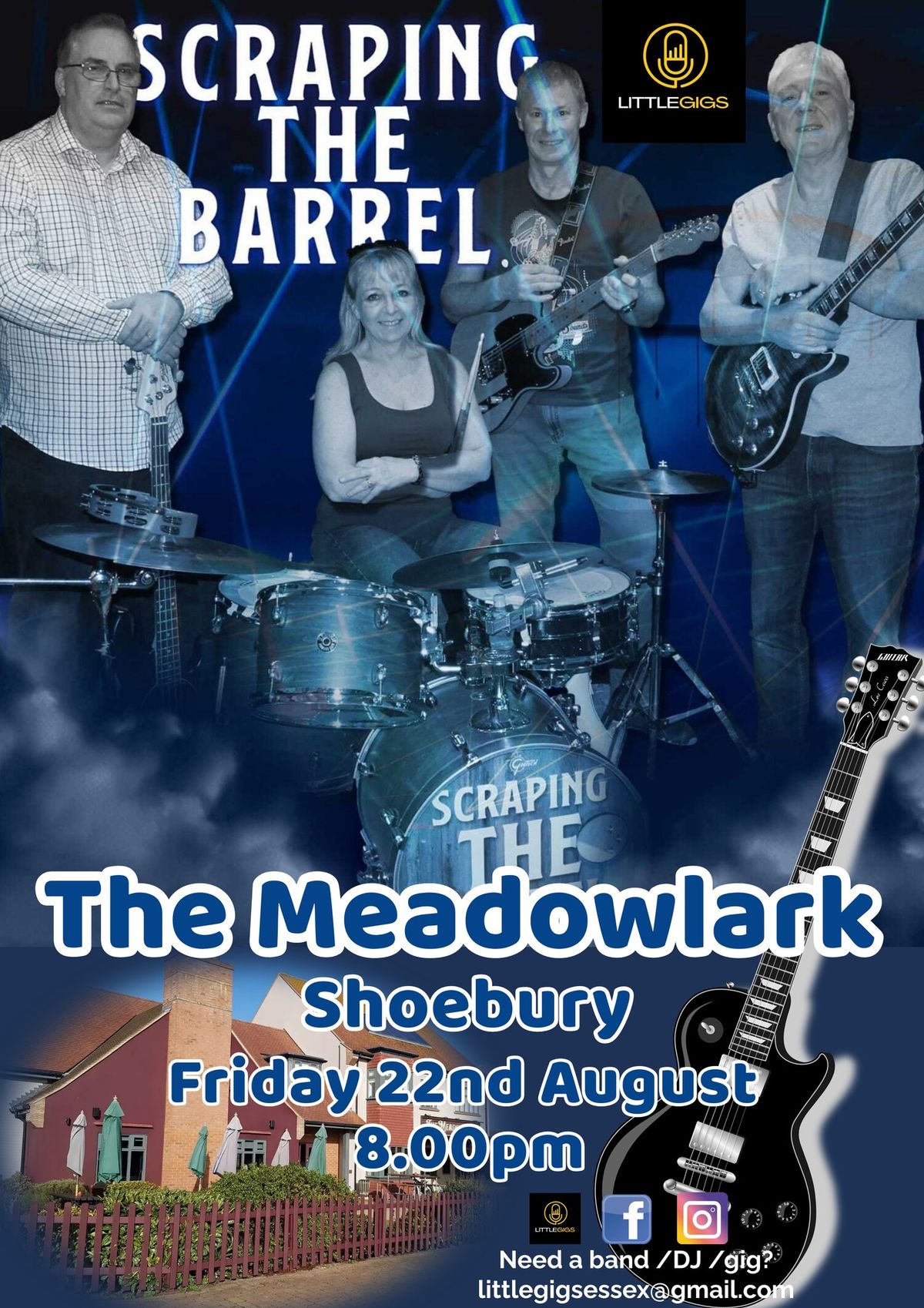 Scraping The Barrel - Live & Kicking at The Meadowlark, Shoebury!! \ud83c\udfb8\ud83e\udd73\ud83d\udc83\ud83d\udd7a