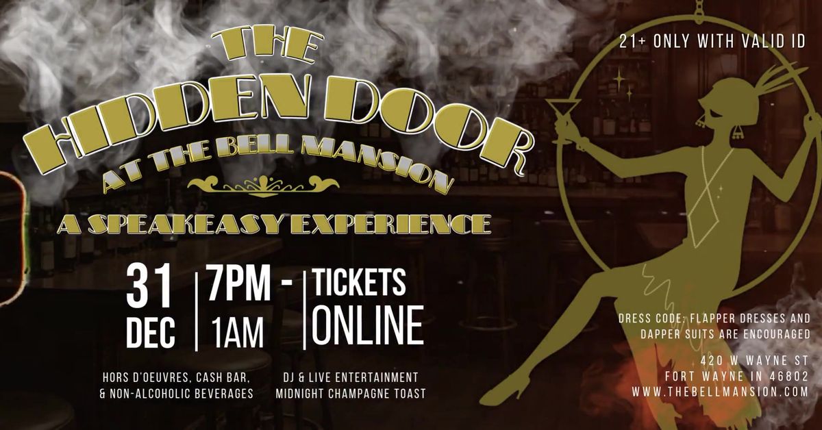 Step Back in Time at The Hidden Door Speakeasy Experience!