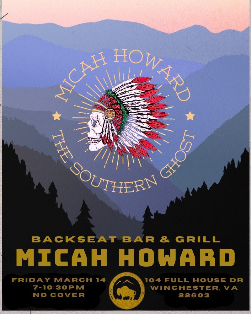 Micah Howard at Backseat Bar & Grill