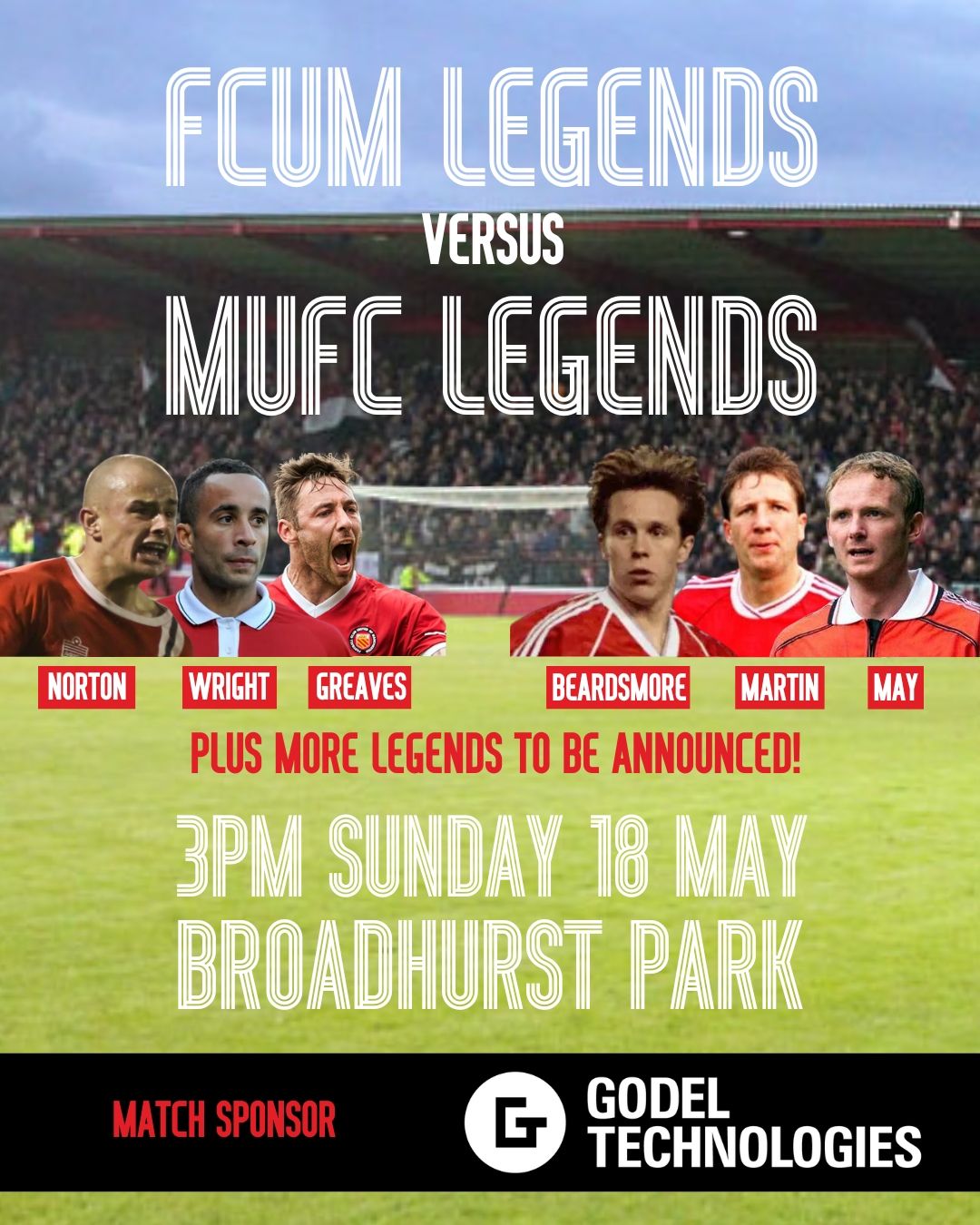 FCUM Legends v MUFC Legends