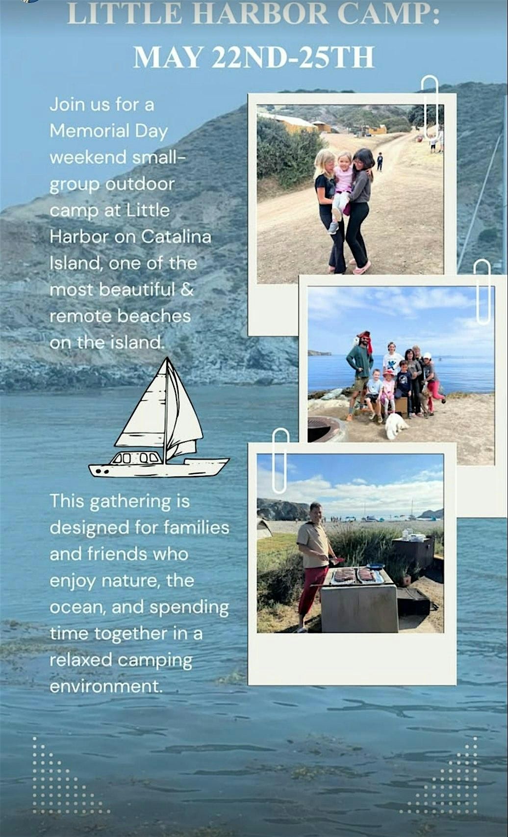 Treasure Island: Little Harbor Camp | Catalina Island Memorial Day Weekend