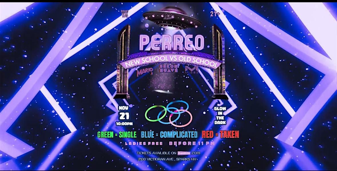 GLOW IN THE DARK PERREO NIGHT