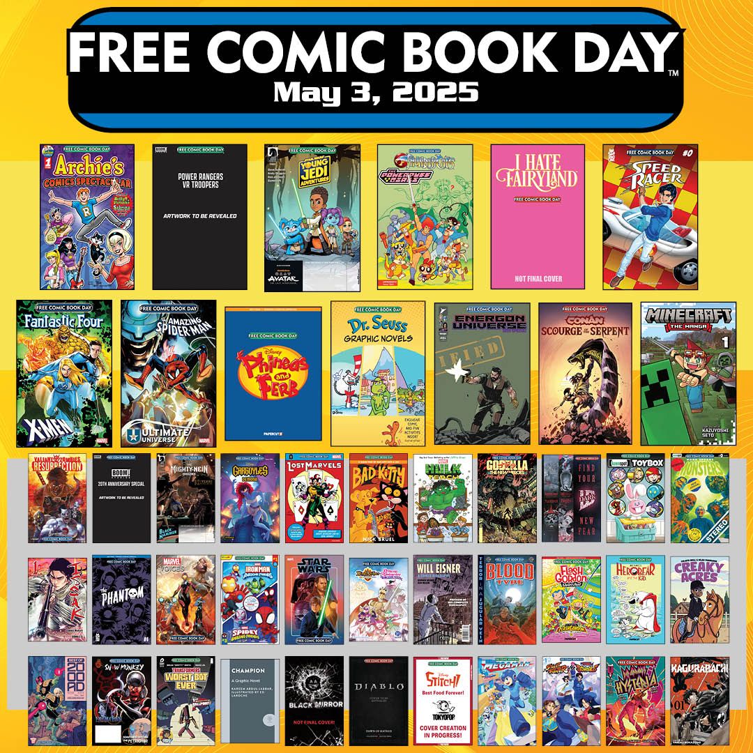 Free Comic Book Day 2025 at Midgard