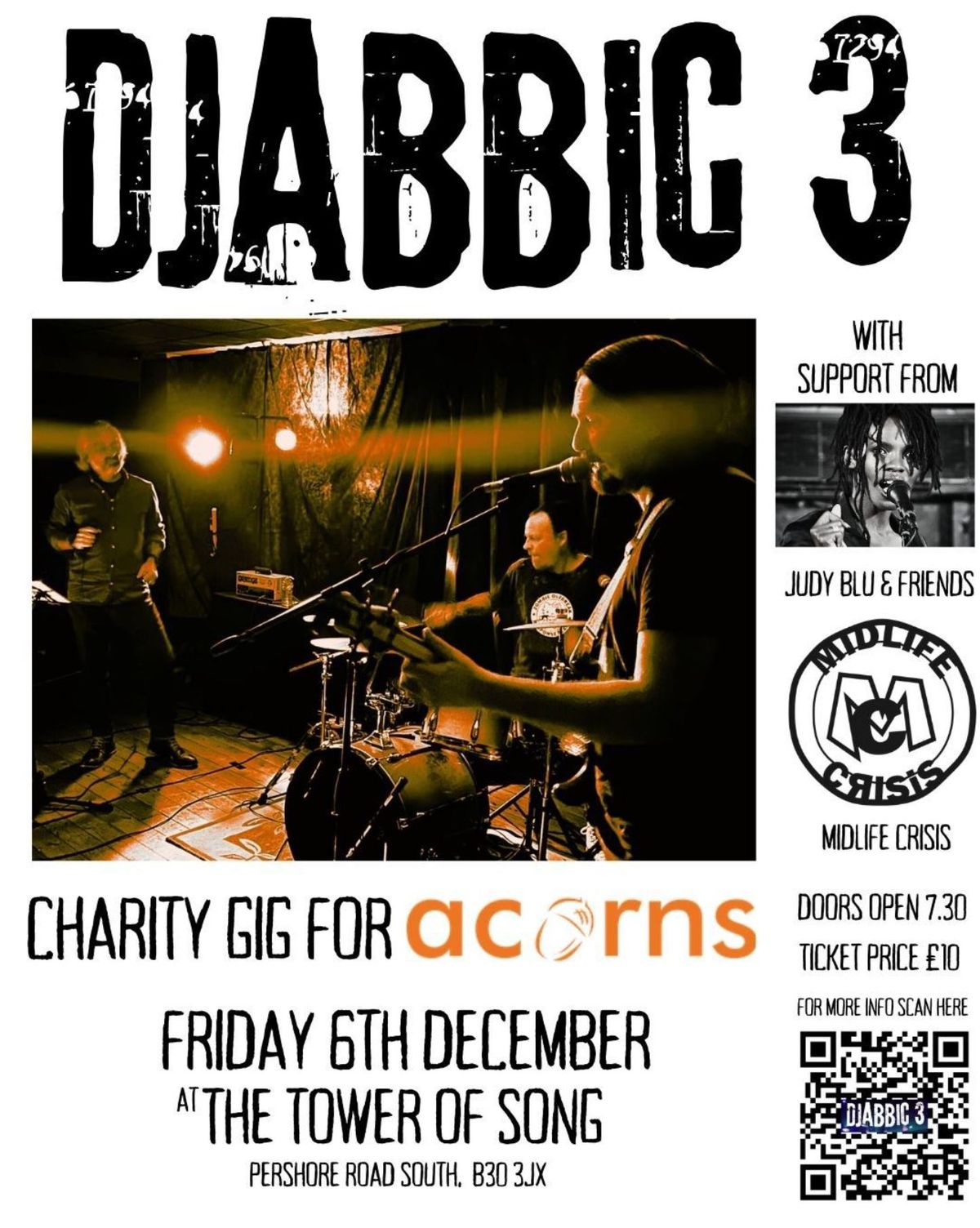 Album Launch \/ Charity Gig for Acorns