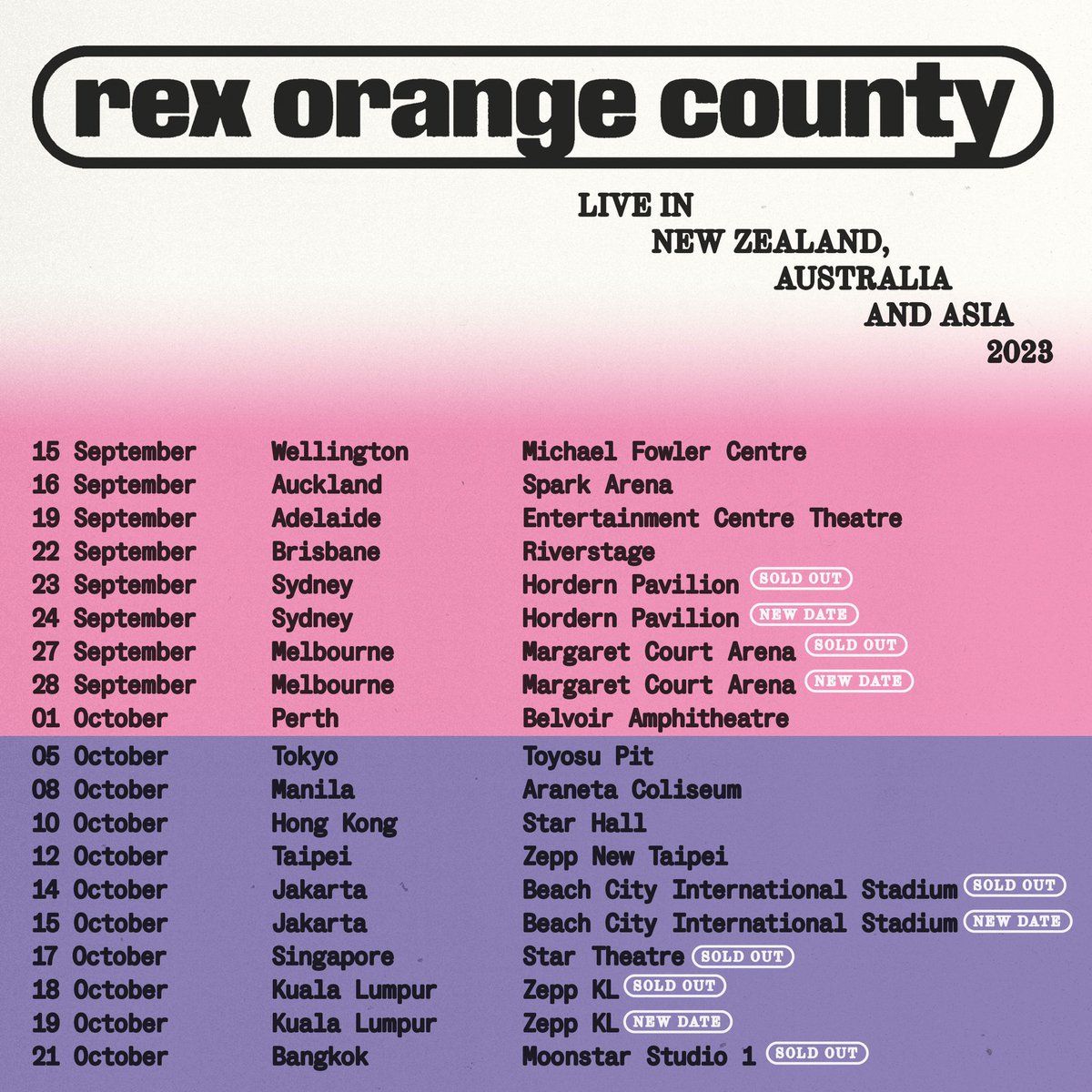 Rex Orange County at Orpheum Theatre - Los Angeles