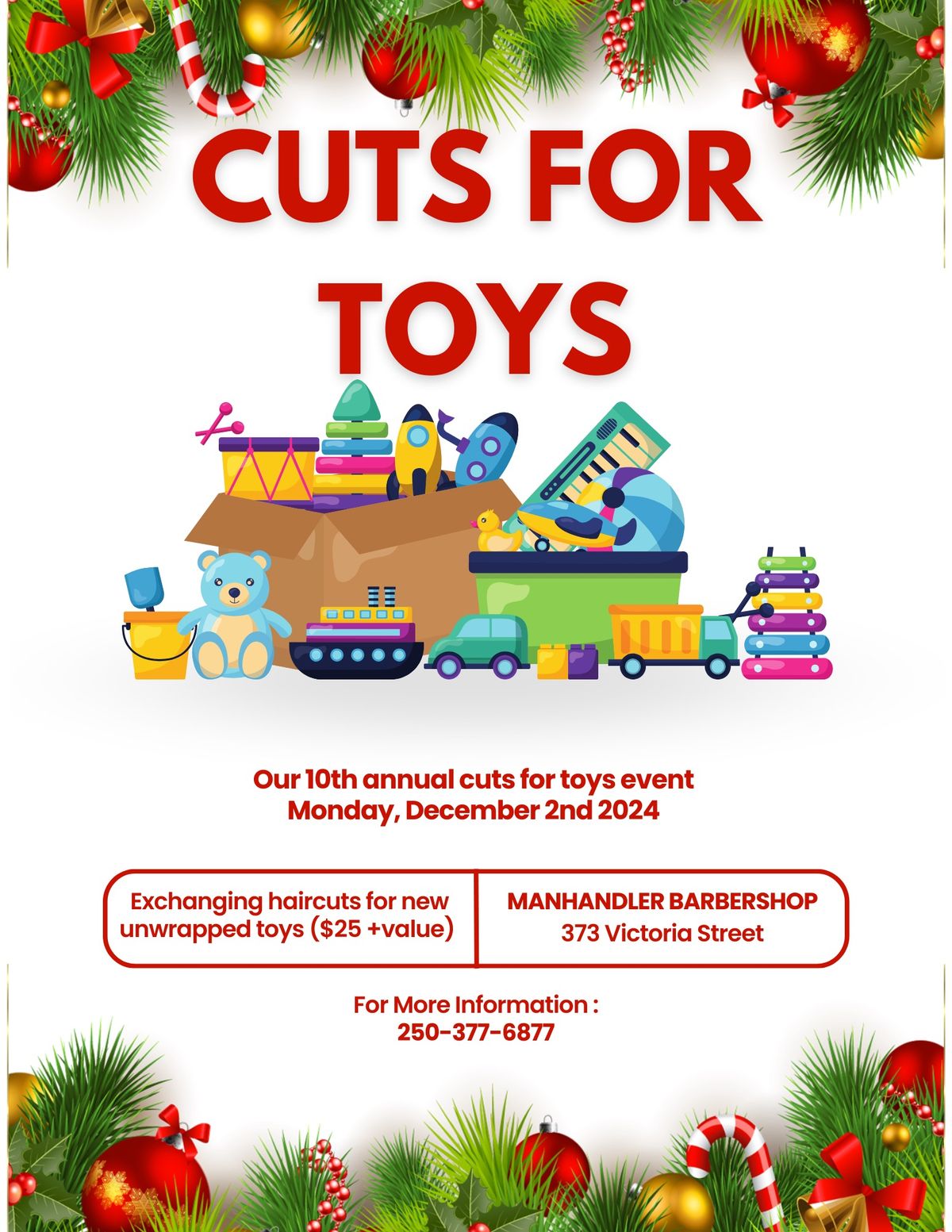 CUTS FOR TOYS