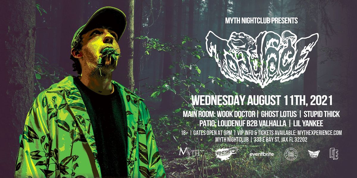 Toadface Live at Myth Nightclub | Wednesday 8.11.21