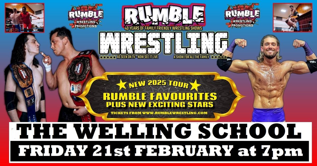 Rumble Wrestling 2025 comes to Welling 