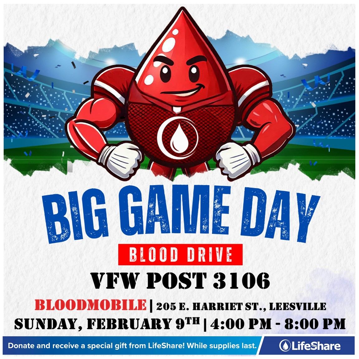 Game Day Blood Drive 