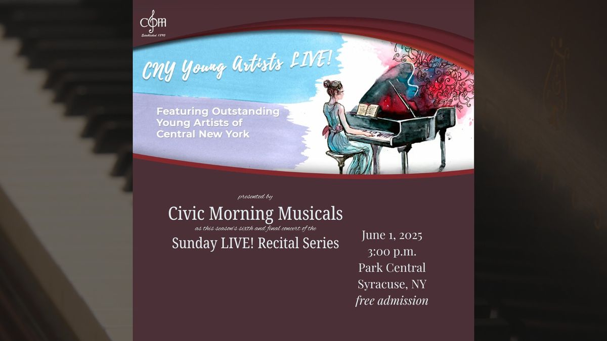 CNY Young Artists LIVE!