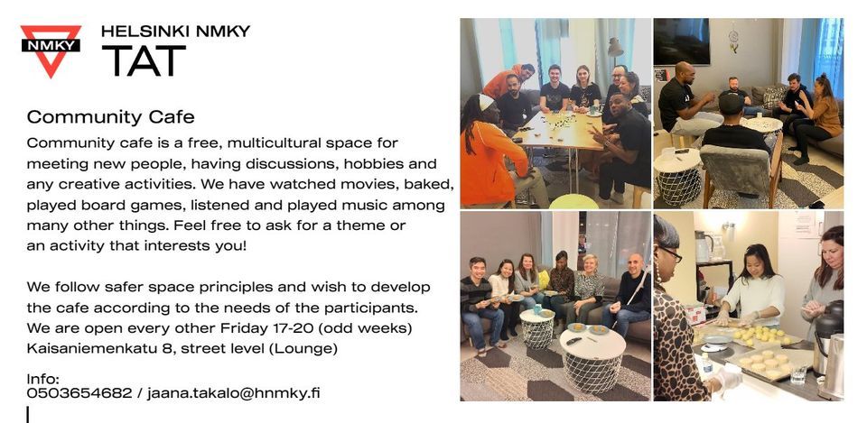 Community Cafe / Yhteisökahvila, Toiminnan Avulla Työelämään - TAT ...