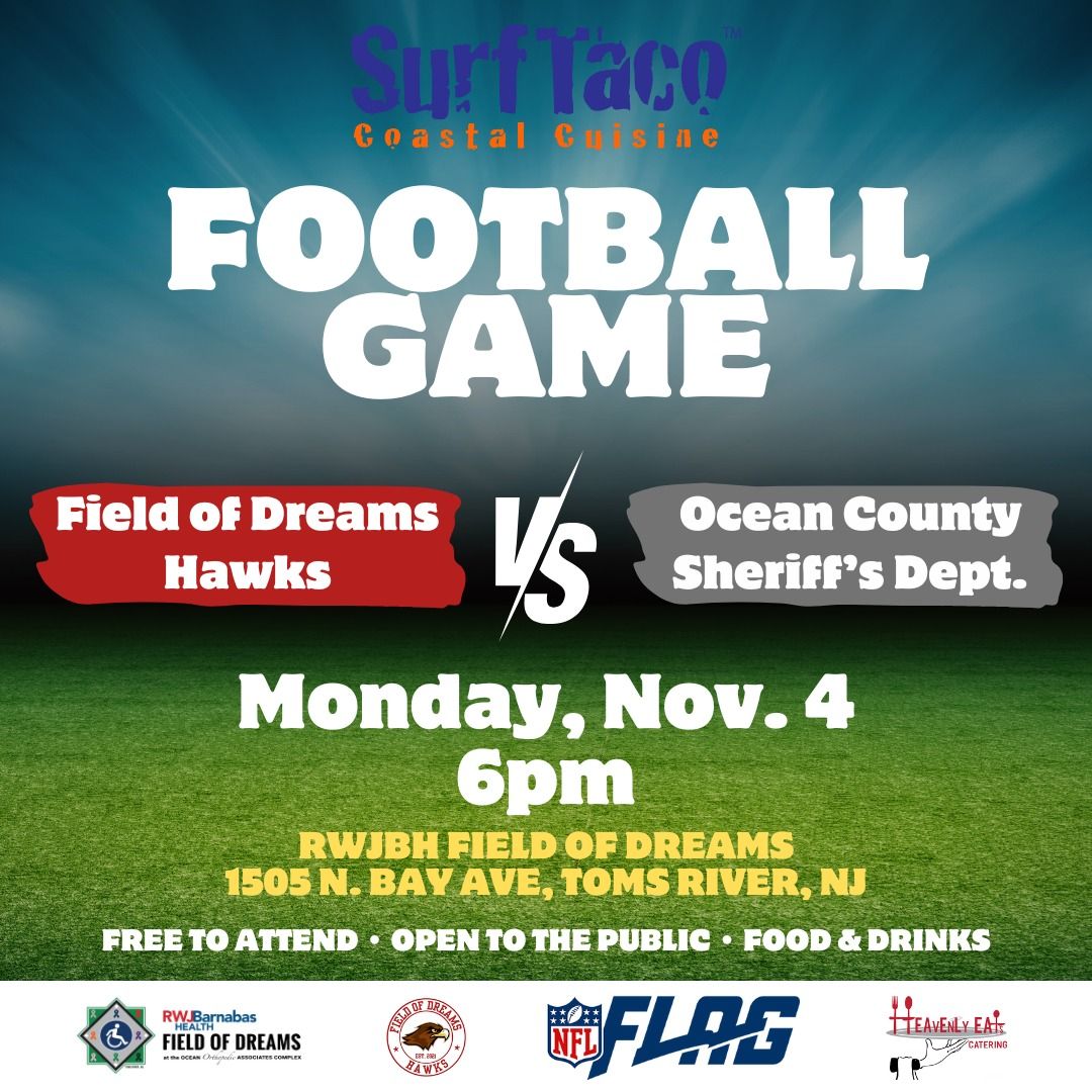 Field of Dreams Hawks vs. Ocean County Sheriff's Dept.