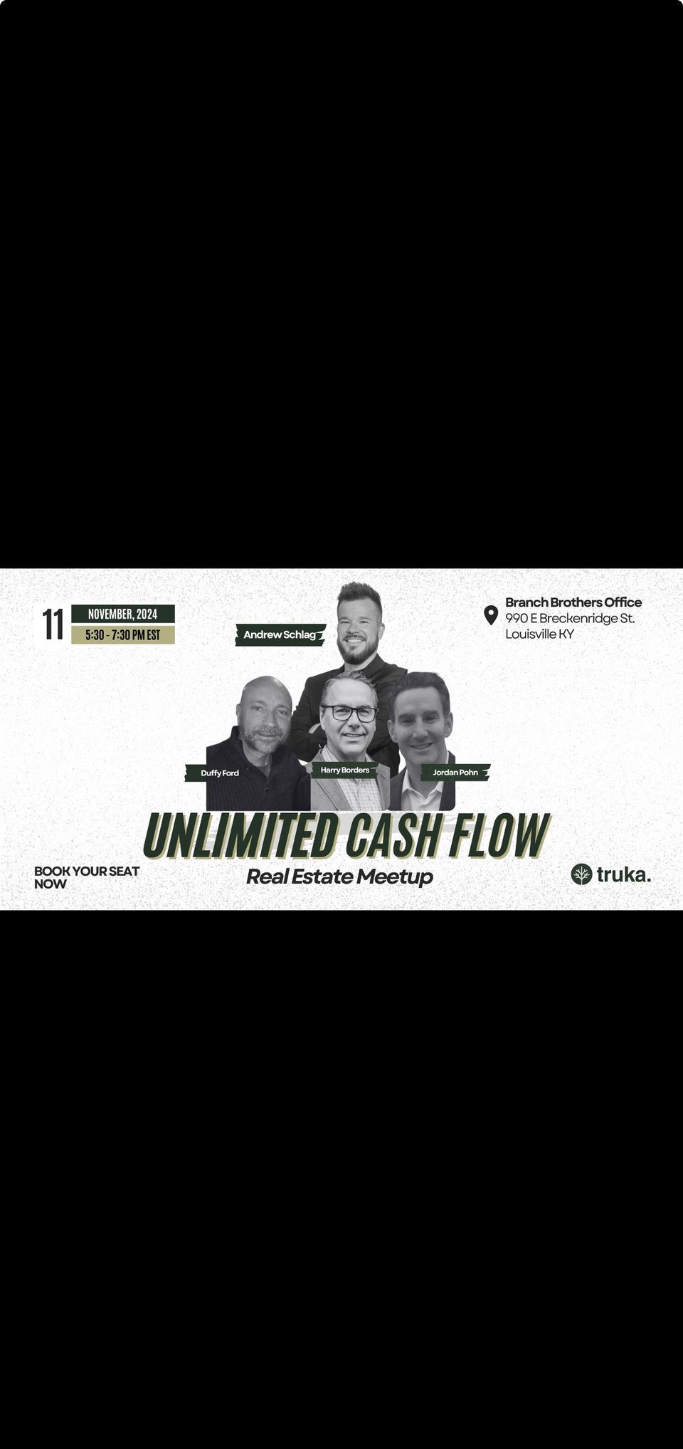 Unlimited Cash Flow - Creative Real estate meetup 