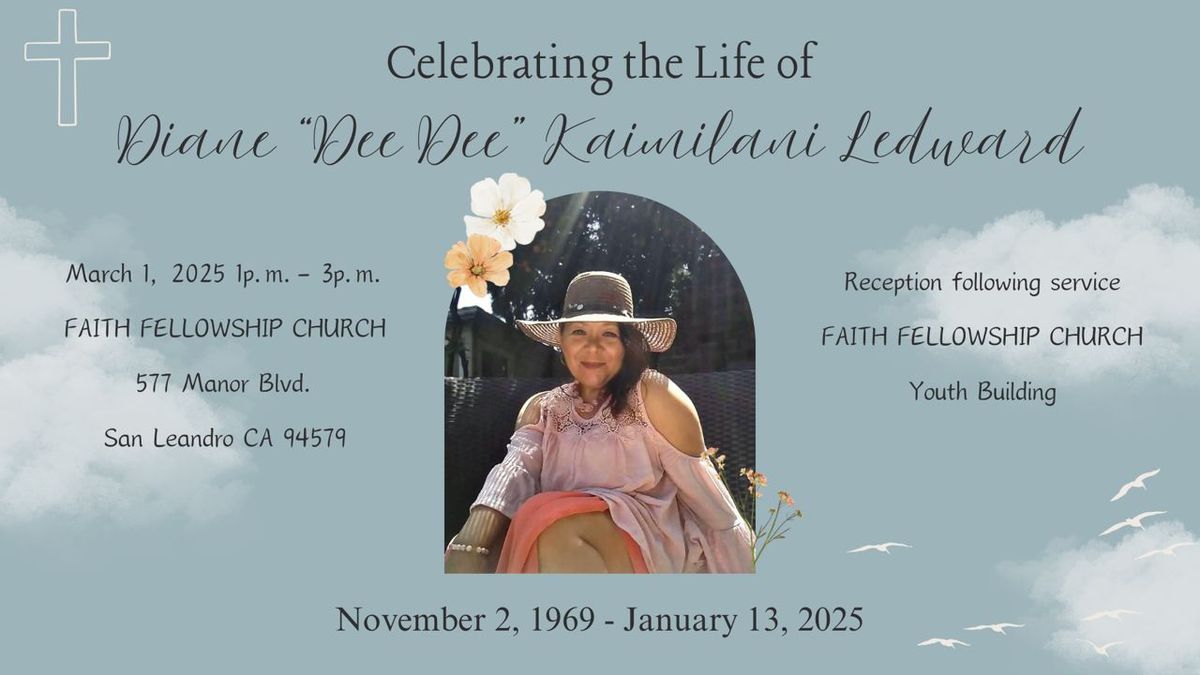 Diane "Dee Dee" Ledward's Celebration of Life