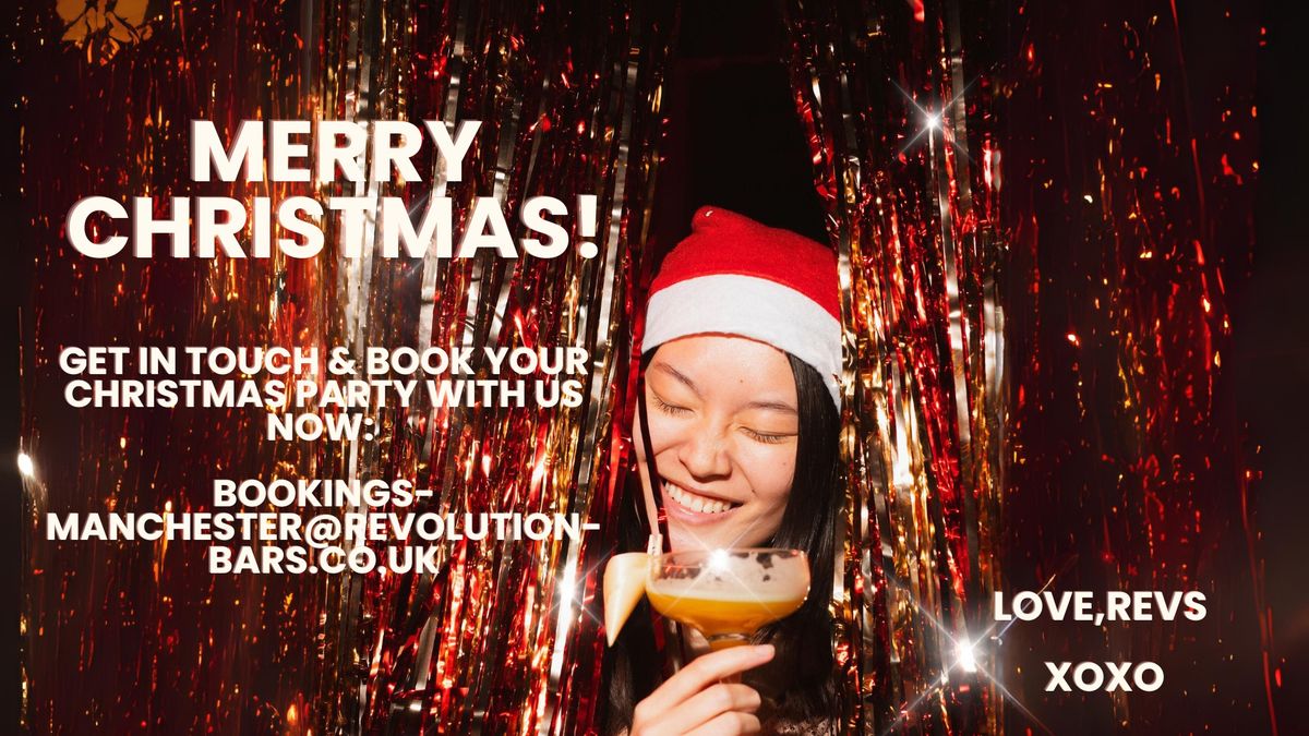 BOOK YOUR CHRISTMAS PARTY!