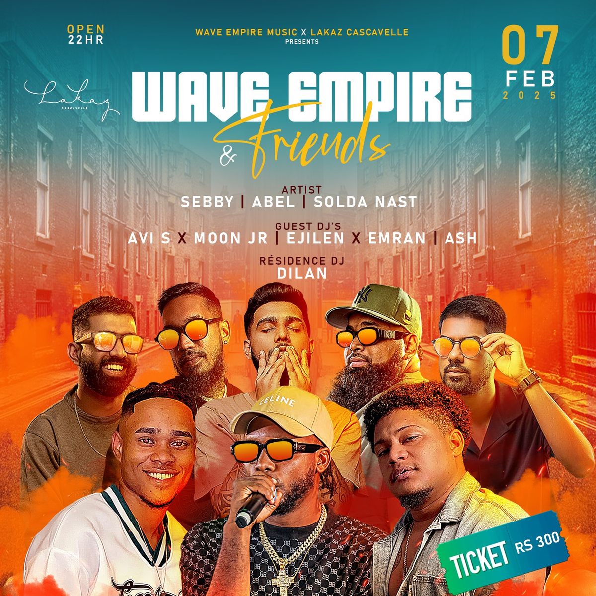 WAVE EMPIRE & FRIENDS | 07 FEB 