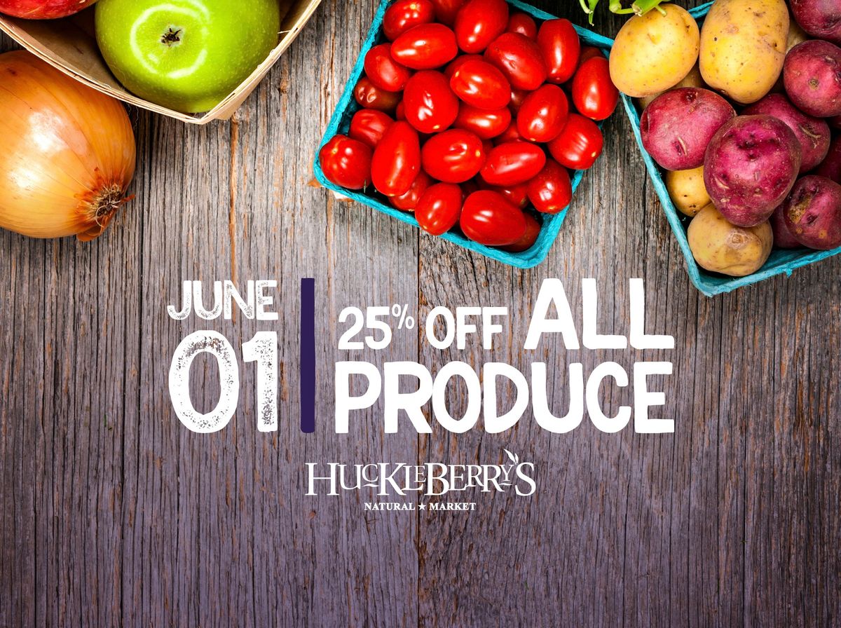 25% OFF | Produce Sale