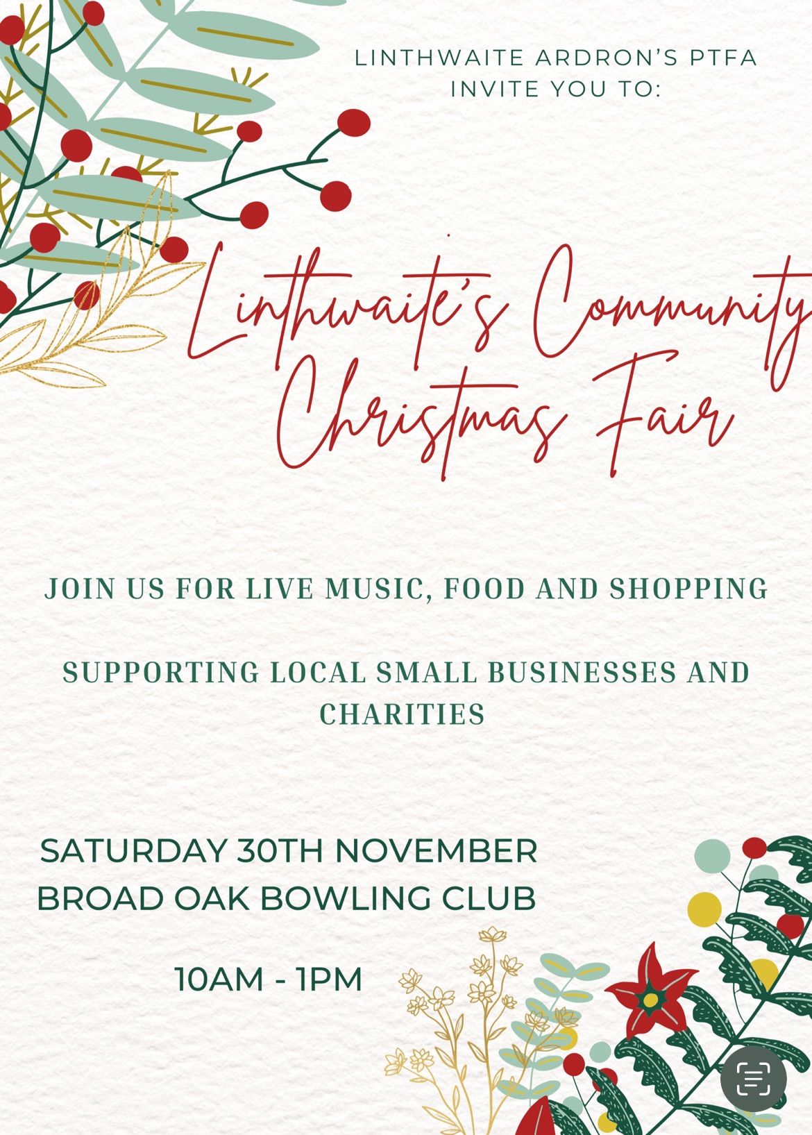 Linthwaite\u2019s Community Christmas Fair  