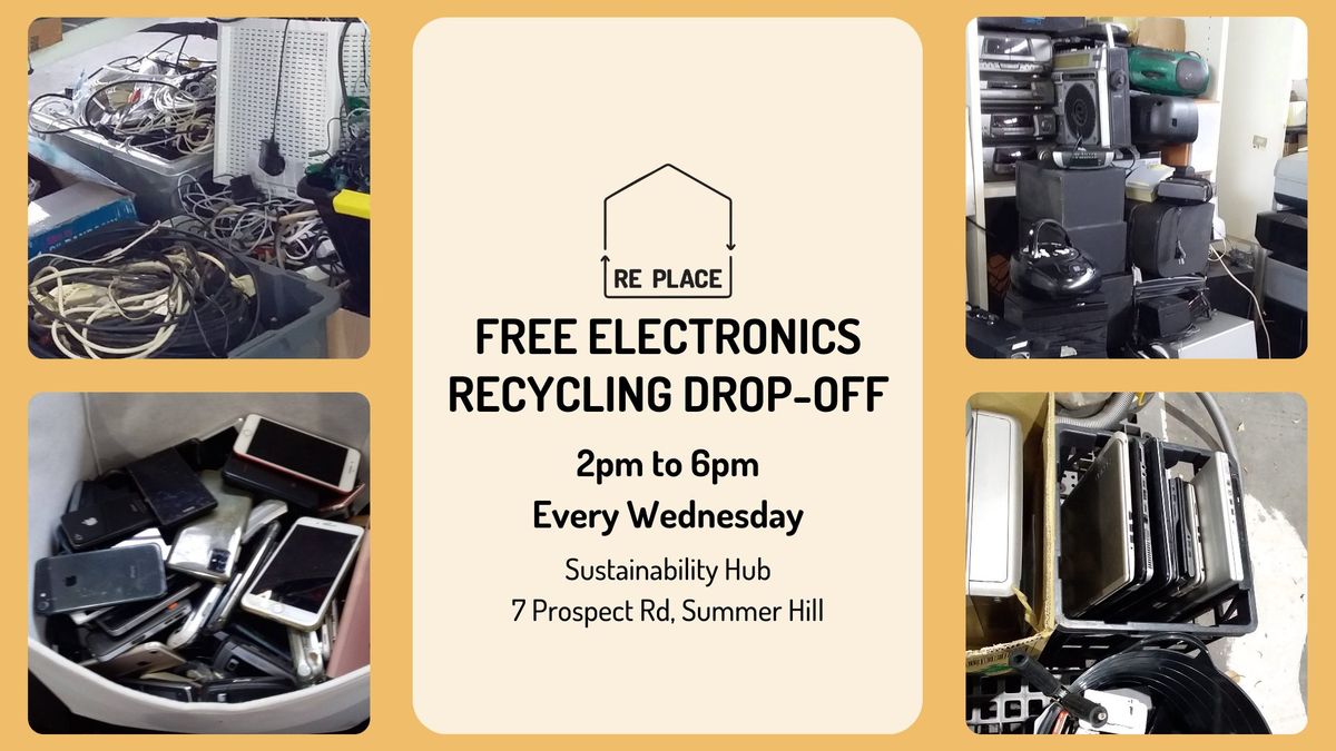 Free Electronics Recycling Drop Off 