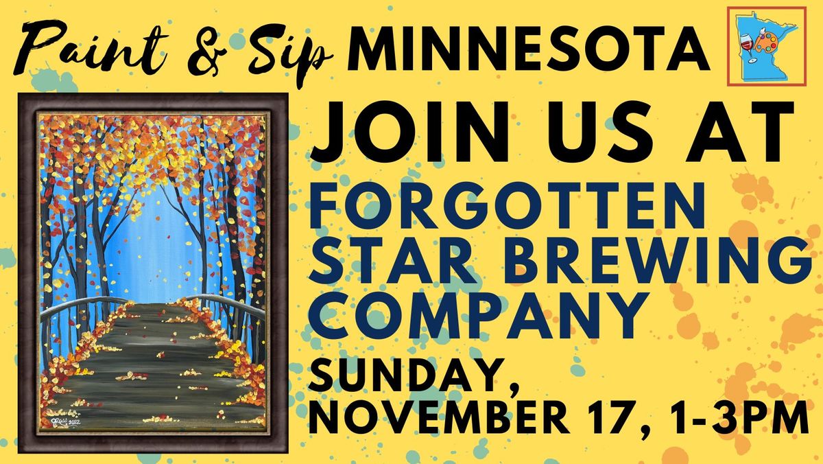 Paint & Sip at Forgotten Star Brewing 