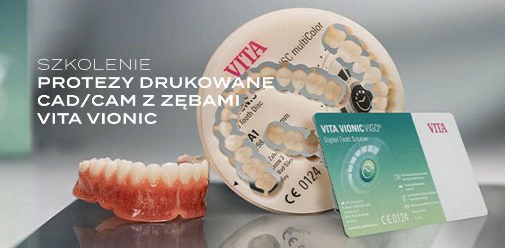 Protezy drukowane CAD\/CAM z z\u0119bami VITA Vionic