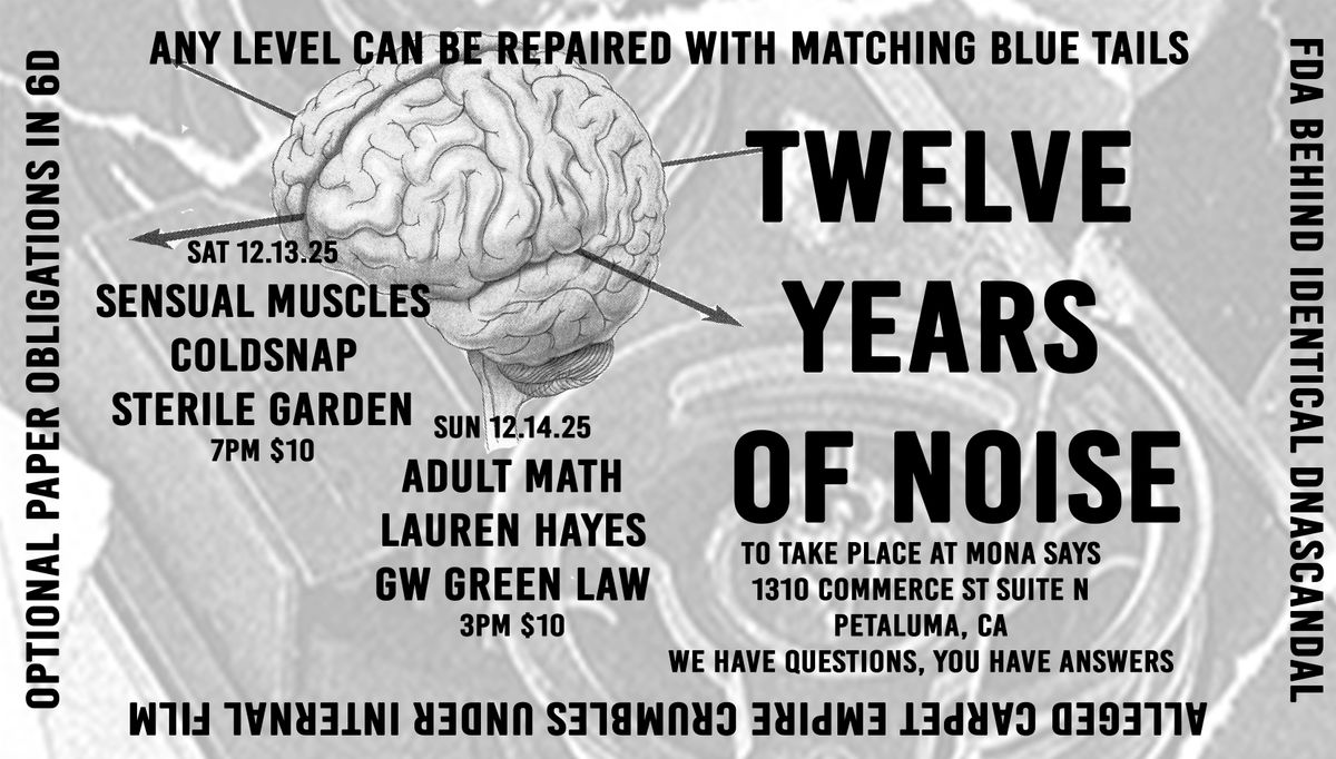 12 Years Of Noise - Day 1