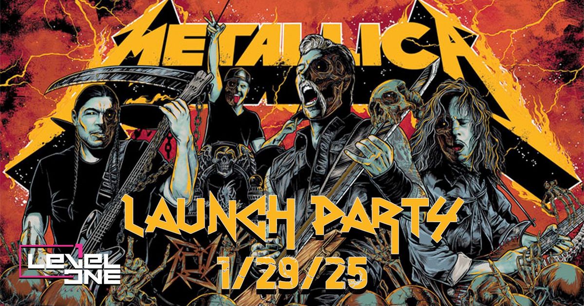 Metallica Remastered Pinball Launch Party