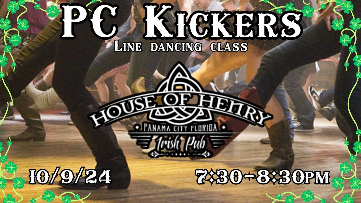 PC Kickers Line Dancing Class at HOH Pub!