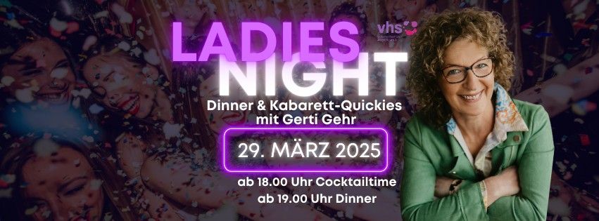 Ladies Night mit Gerti Gehr 