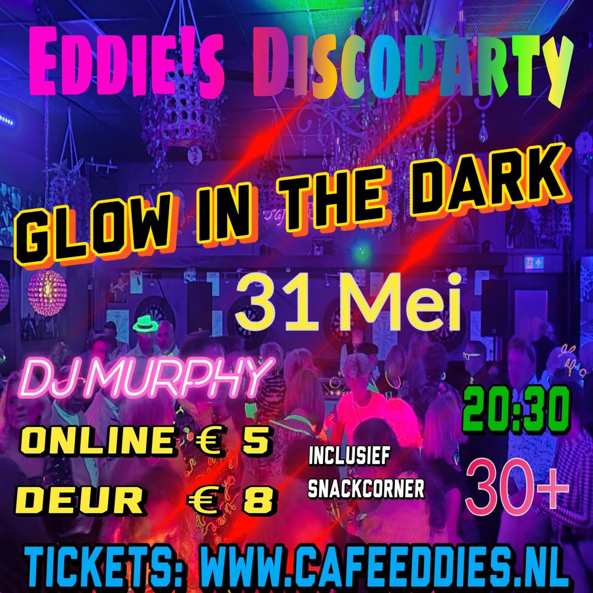 Eddie's ( Glow In The Dark) Discoparty 